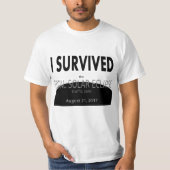 Ich überlebte den GesamtSonnenfinsternis-Stau T-Shirt (Vorderseite)