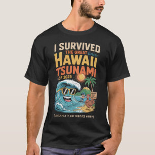 Ich überlebte den Großen Tsunami von 2025 alle T-Shirt