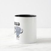 Ich überlebte den Hurrikan Milton Retro Style 2024 Tasse (Zentrum)