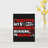 Ich überlebte den Krankenschwester-Grad meiner Toc Karte (Gelbe Blume)