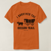 Ich überlebte den Oregon Trail T-Shirt (Design vorne)
