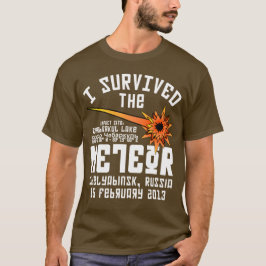 Ich überlebte den russischen Meteor T-Shirt