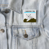 ich überlebte den Schnee Button (Beispiel)