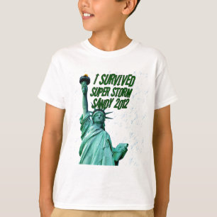 Ich überlebte den Sturm Sandy 2012_ T-Shirt