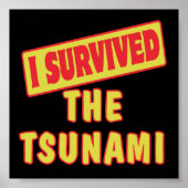 ICH ÜBERLEBTE DEN TSUNAMI POSTER (Vorne)