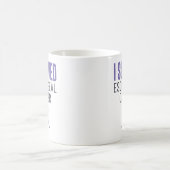 Ich überlebte den Überlebender des Kriegers der Ös Kaffeetasse (Mittel)