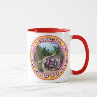 Ich überlebte den Weg nach Hana Tasse