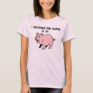 Ich überlebte den Wein T-Shirt