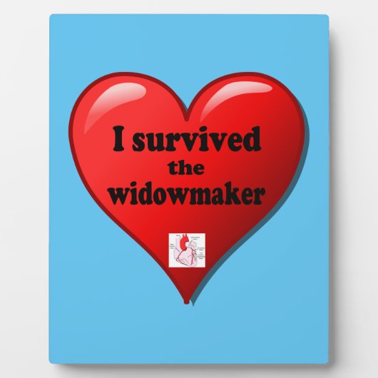 Ich überlebte den Widowmaker Fotoplatte (Vorderseite)