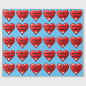 Ich überlebte den Widowmaker Geschenkpapier (Flach)