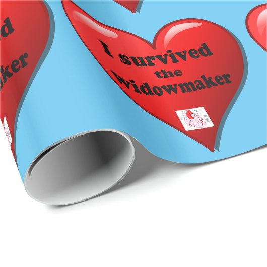 Ich überlebte den Widowmaker Geschenkpapier (Rolleneckpunkt)