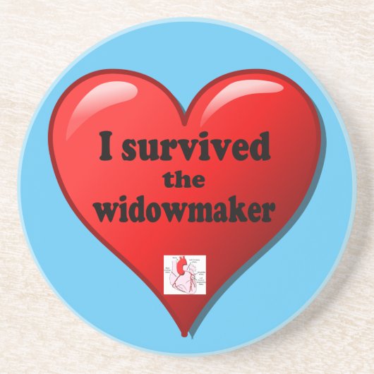 Ich überlebte den Widowmaker Getränkeuntersetzer (Vorne)