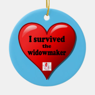 Ich überlebte den Widowmaker Keramik Ornament