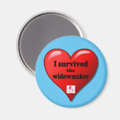 Ich überlebte den Widowmaker Magnet (Vorderseite/Rückseite)