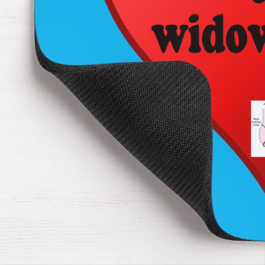 Ich überlebte den Widowmaker Mousepad (Ecke)