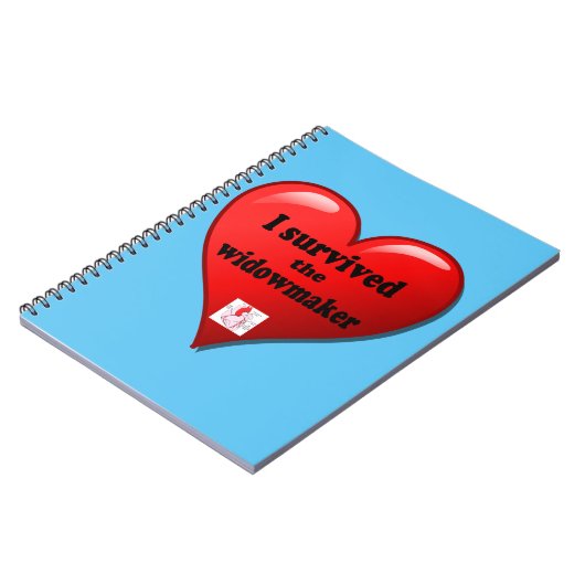 Ich überlebte den Widowmaker Notizblock (Linke Seite)