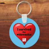 Ich überlebte den Widowmaker Schlüsselanhänger (Vorderseite)