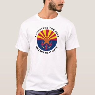 Ich überlebte die 20### Arizona-Wärmewelle T-Shirt