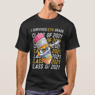 Ich überlebte die 5te Klasse Dabbing Abschluss Boy T-Shirt
