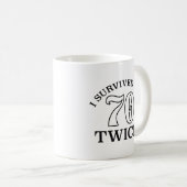 Ich überlebte die 70er zweimal kaffeetasse (VorderseiteRechts)