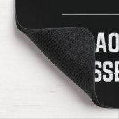 Ich überlebte die aortale Dissektion meines Mannes Mousepad (Ecke)