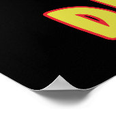 ICH ÜBERLEBTE DIE AUSSPRACHE POSTER (Ecke)