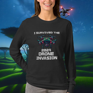 Ich überlebte die Drohnen-Invasion 2024 T-Shirt