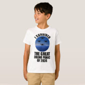 Ich überlebte die große Drohnenpanik von 2024 T-Shirt (Vorne ganz)