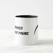 Ich überlebte die große Pause Tasse (Zentrum)