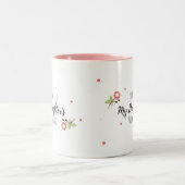 Ich überlebte die Hochzeitsstimmung meiner Tochter Zweifarbige Tasse (Mittel)