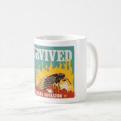 Ich überlebte die Invasion von Cicada Kaffeetasse (VorderseiteRechts)