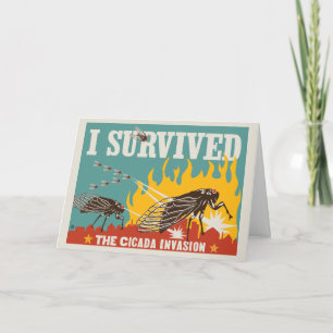 Ich überlebte die Invasion von Cicada Karte