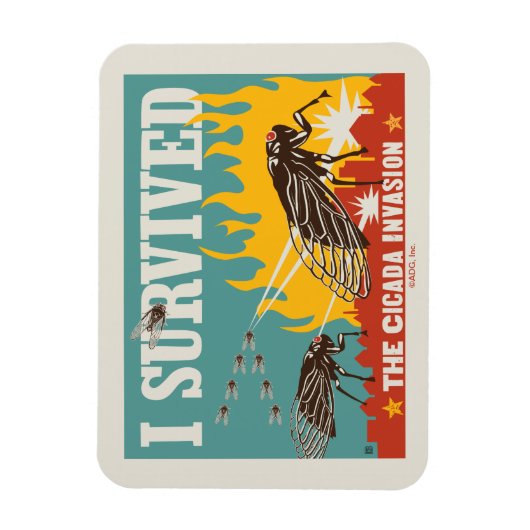 Ich überlebte die Invasion von Cicada Magnet (Vertikal)