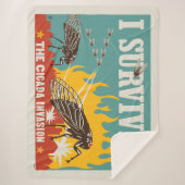 Ich überlebte die Invasion von Cicada Sherpadecke (Vorderseite)