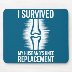 Ich überlebte die Knie-Operation meines Mannes 2 Mousepad
