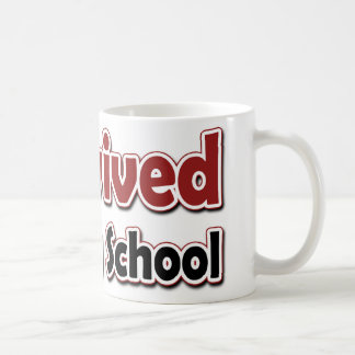 Ich überlebte die Krankenschule Kaffeetasse