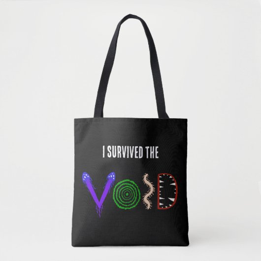 Ich überlebte die Leere Tasche (Vorderseite)