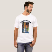Ich überlebte die Pfeile, den Zion-Nationalpark T-Shirt (Vorne ganz)