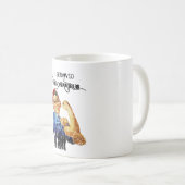 Ich überlebte die Quarantäne von Coronavirus Kaffeetasse (VorderseiteRechts)