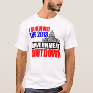 Ich überlebte die Regierungsabschaltung T-Shirt
