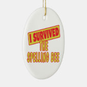 ICH ÜBERLEBTE DIE SPELLENBIE KERAMIKORNAMENT (Rechts)