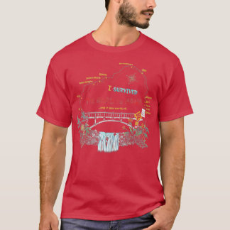 Ich überlebte die Straße zum Hawaiianischen Strand T-Shirt