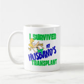 Ich überlebte die Transplantation meines Ehemanns Kaffeetasse (Links)