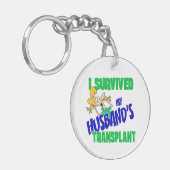 Ich überlebte die Transplantation meines Ehemanns Schlüsselanhänger (Vorderseite links)