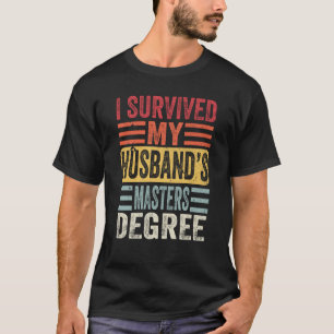 Ich überlebte die Vintage Gra meines Ehemanns T-Shirt
