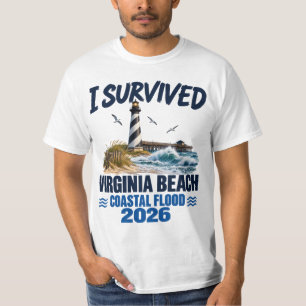 Ich überlebte die Virginia Beach Küstenflut 2026 K T-Shirt