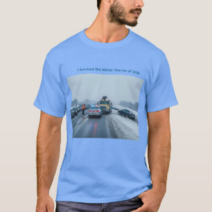 Ich überlebte die Winterstürme von 2026 T-Shirt