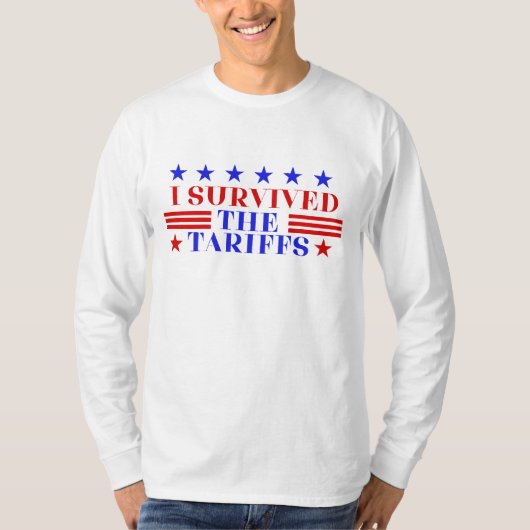 ICH ÜBERLEBTE DIE ZÖLLE T-Shirt (Vorderseite)