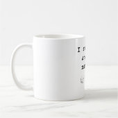 Ich überlebte ein anderes Meeting Kaffeetasse (Links)