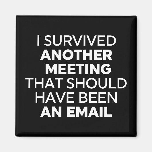 Ich überlebte ein anderes Treffen, das eigentlich Magnet (Vorne)